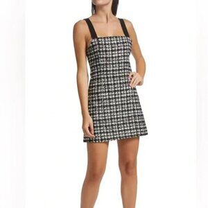 Alice and Olivia Bonita Wide Strap A Line Dress
